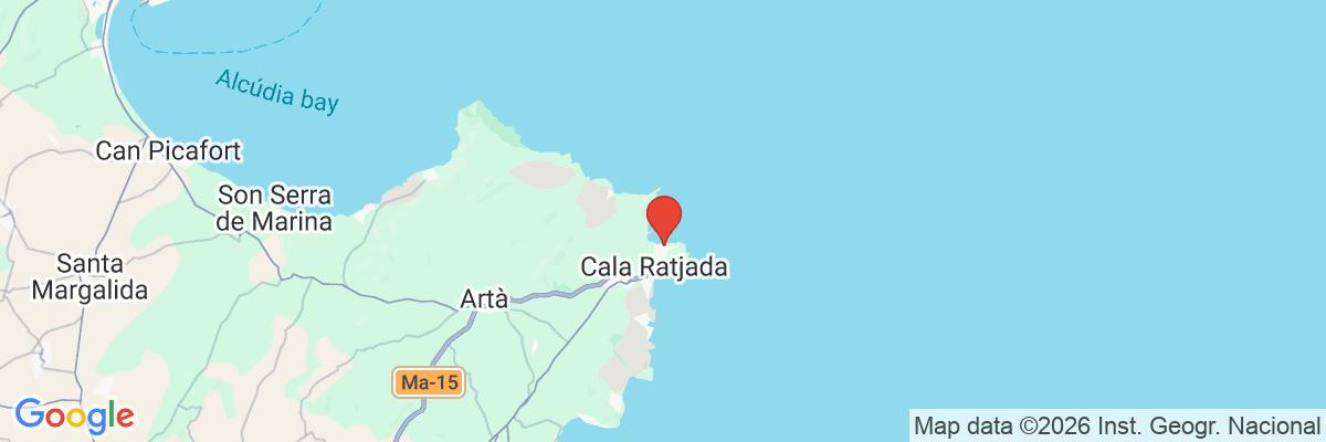 Na mape · Hotel THB Cala Lliteras