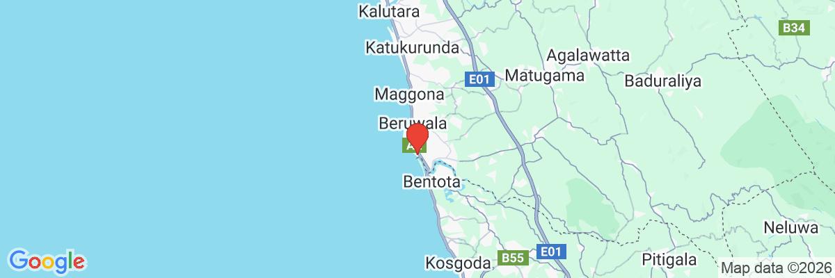 Na mape · Occidental Eden Beruwala
