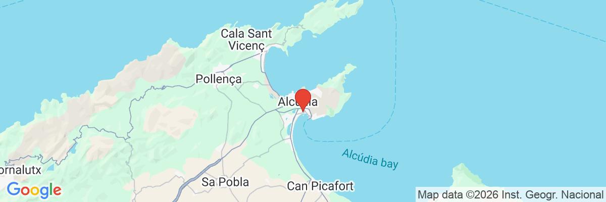 Na mape · Bordoy Alcudia Port Suites