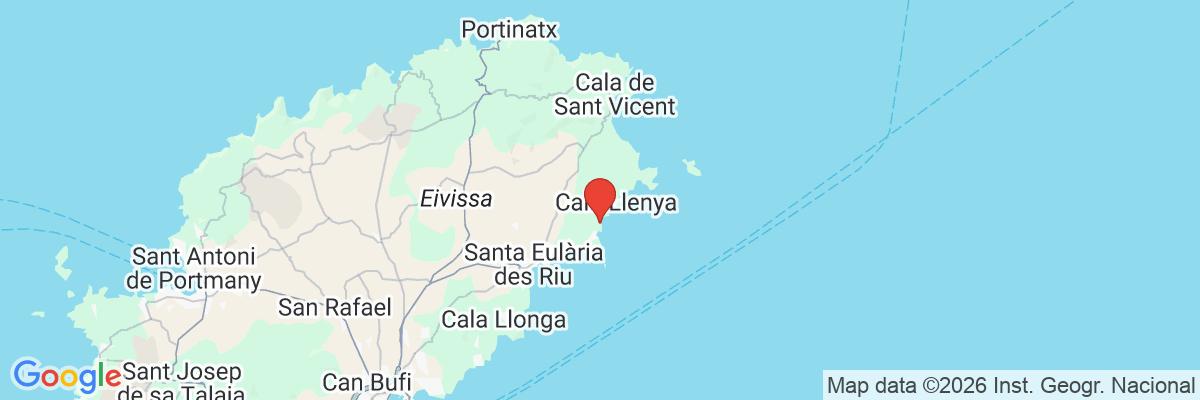 Na mape · Bless Hotel Ibiza