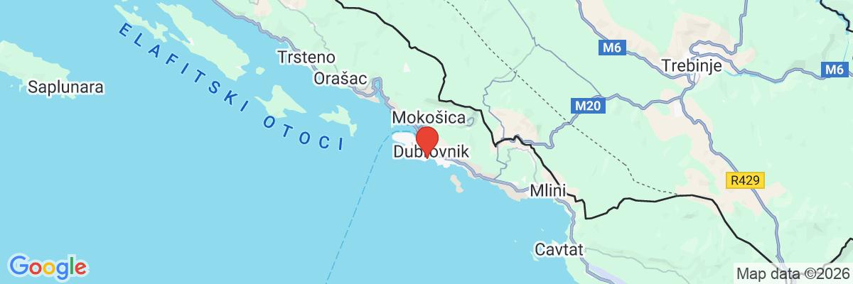 Na mape · Rixos Premium Dubrovnik