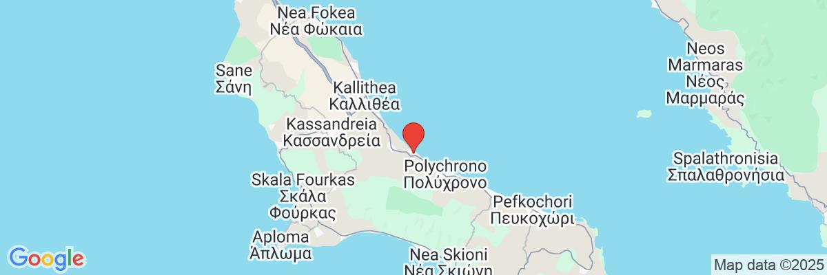 Na mape · Kassandra Palace