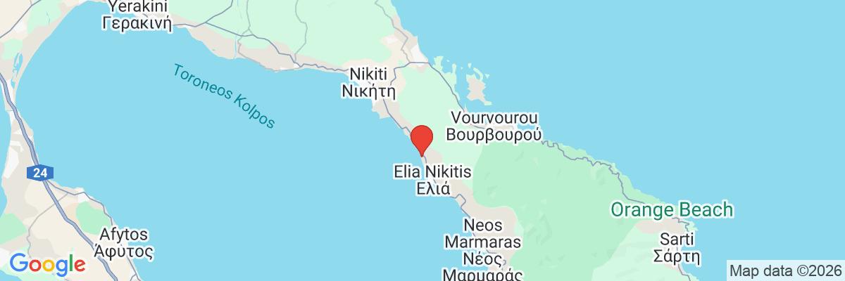 Na mape · Acrotel Athena Pallas