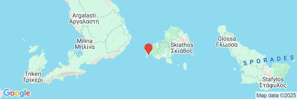 Na mape · Hotel Elivi Skiathos