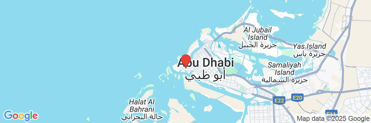 Na mape · Hotel Intercontinental Abu Dhabi