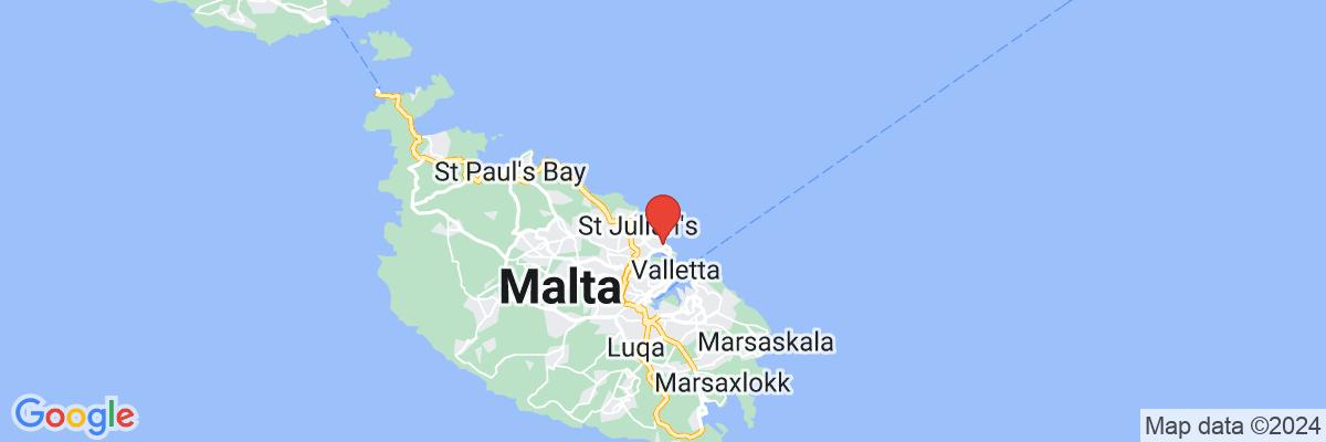 Na mape · AX The Palace Malta