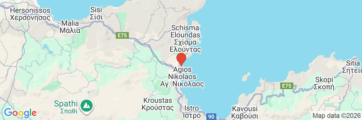 Na mape · Hotel Wyndham Grand Crete Mirabello Bay