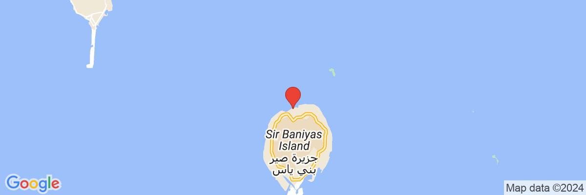 Na mape · Desert Island Resrort & Spa by Anantara