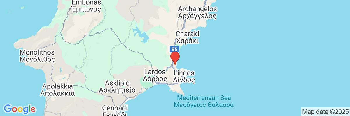 Na mape · Hotel Lindos Village Resort and Spa