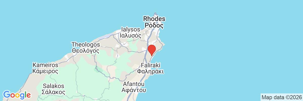 Na mape · Hotel Esperos Village Blue and Spa