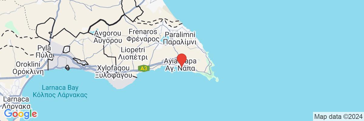 Na mape · Hotel Okeanos Beach