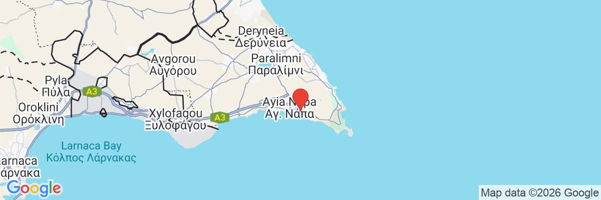 Na mape · Hotel Atlantica Sungarden Beach