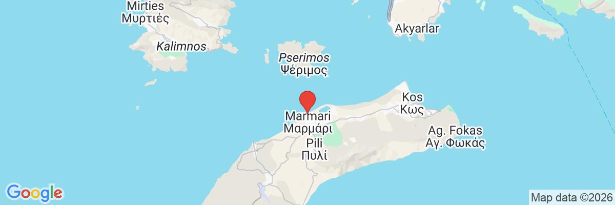 Na mape · Atlantica Marmari Beach