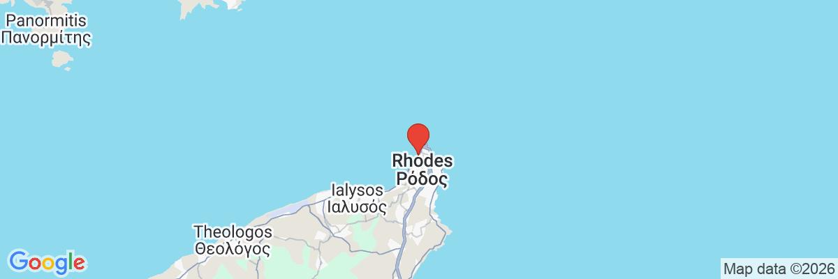 Na mape · Hotel Rhodos Horizon Blu