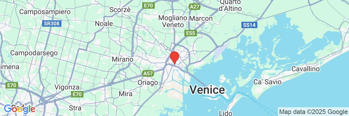 Na mape · a&o Venezia Mestre