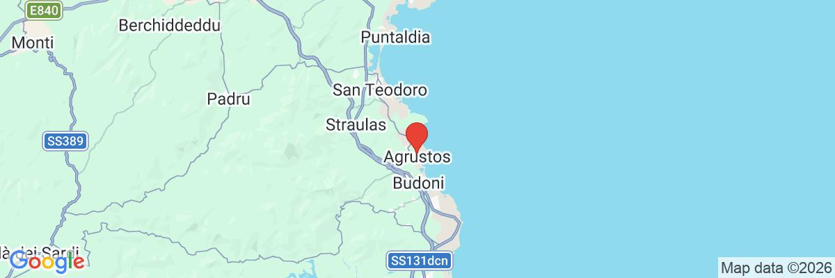 Na mape · TUI BLUE Budoni