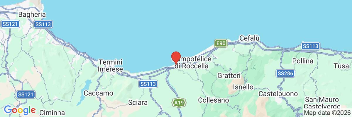 Na mape · Mangia's Himera Resort