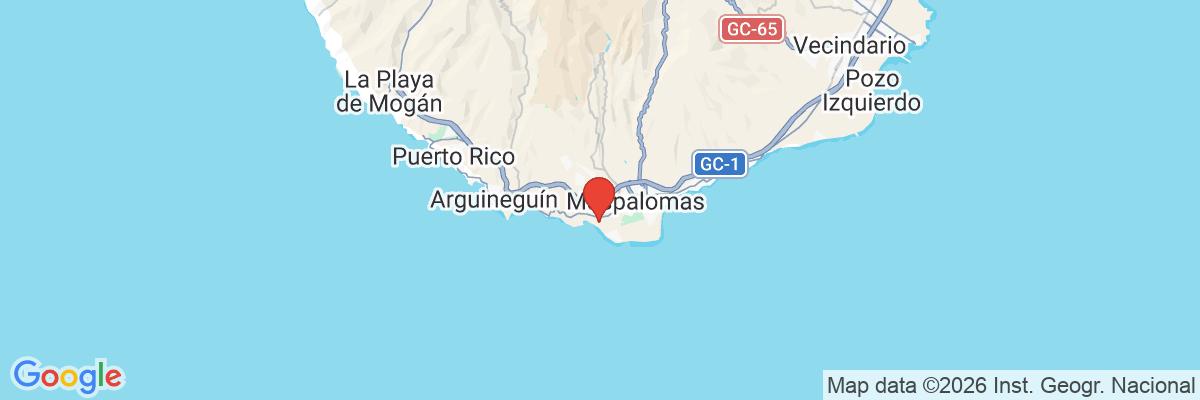 Na mape · Hotel H10 Playa Meloneras Palace