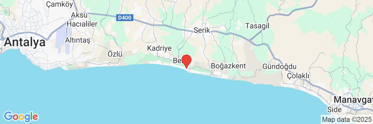 Na mape · Hotel Maxx Royal Belek