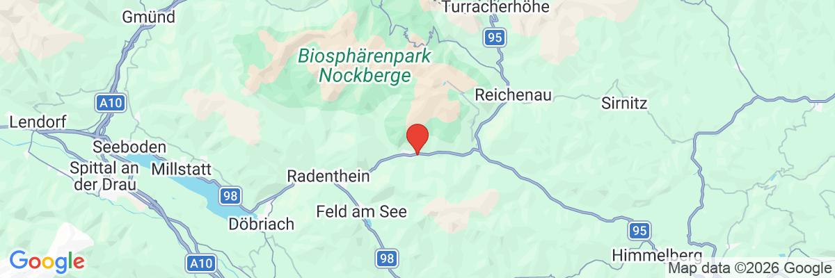 Na mape · COOEE alpin Hotel Bad Kleinkirchheim