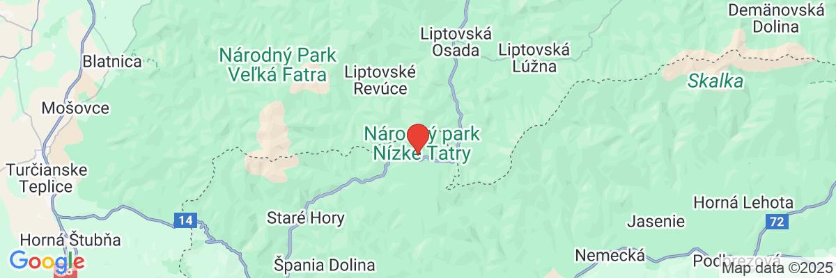 Na mape · Apartmánový dom Horec