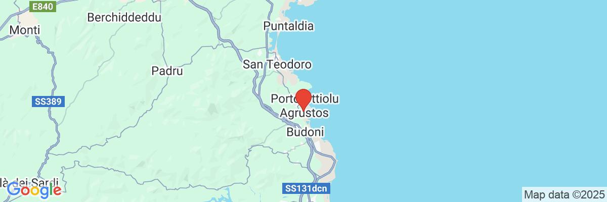 Na mape · Hotel Bravo Budoni