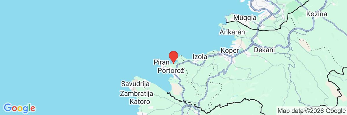 Na mape · Apartments Salinera