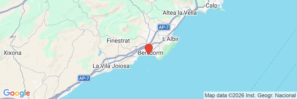 Na mape · Barceló Benidorm Beach
