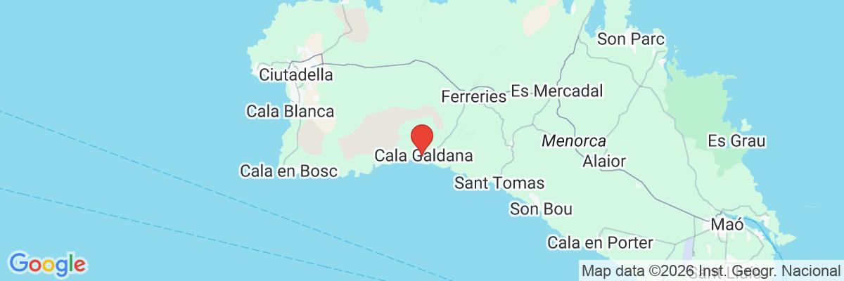 Na mape · Melia Cala Galdana