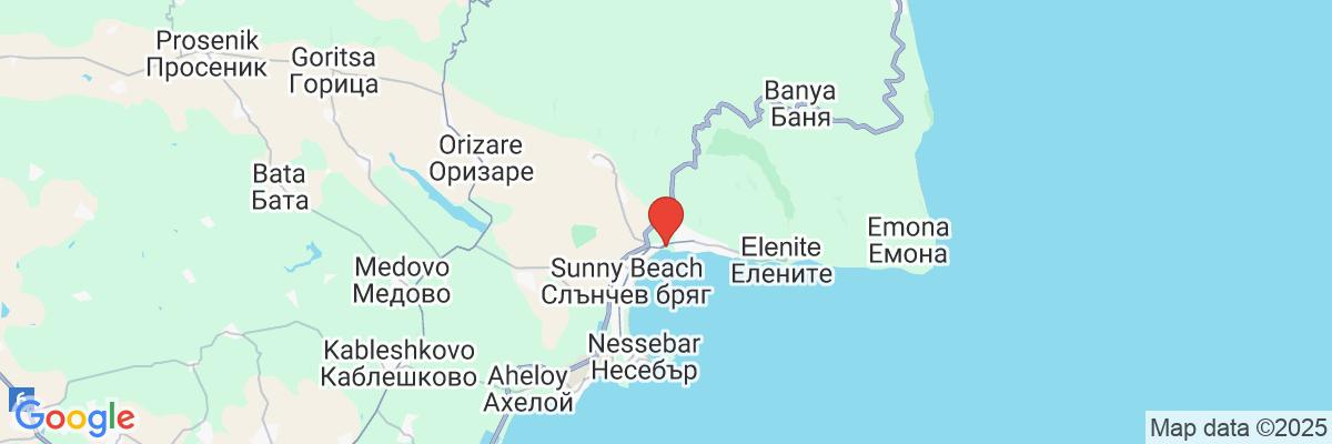 Na mape · Hotel Secrets Sunny Beach Resort & Spa