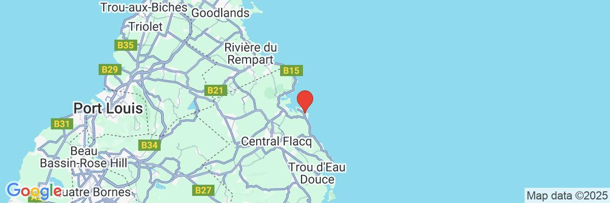 Na mape · Constance Belle Mare Plage