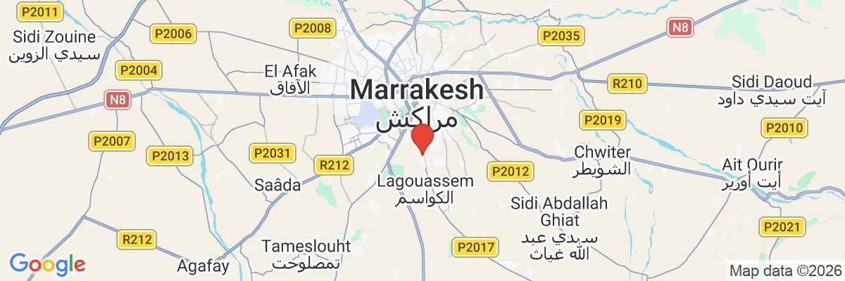 Na mape · Kenzi Club Agdal Medina