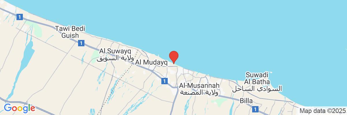 Na mape · Hotel Barceló Mussanah Resort