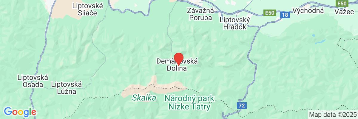 Na mape · Apartmány a štúdiá Lúčky