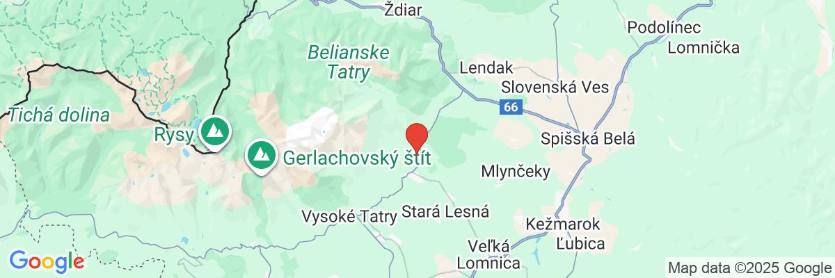 Na mape · Atlas Hotel Tatry