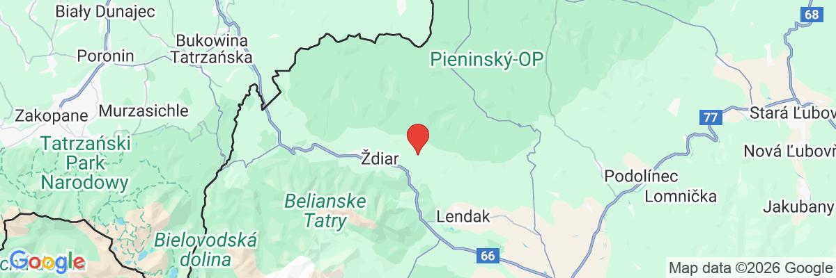 Na mape · Apartmány Panorama