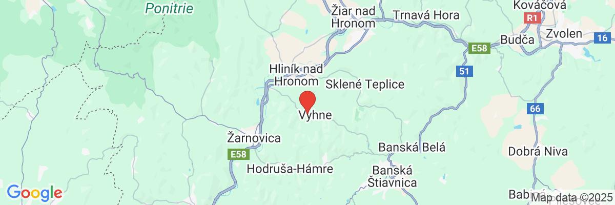 Na mape · Hotel Sitno Forest Resort