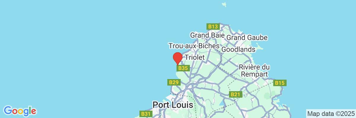 Na mape · Victoria for 2 Beachcomber Resort & Spa