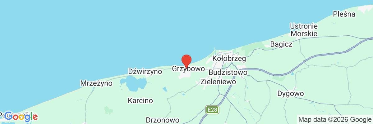 Na mape · NICKEL Resort & SPA Kolobrzeg Grzybowo