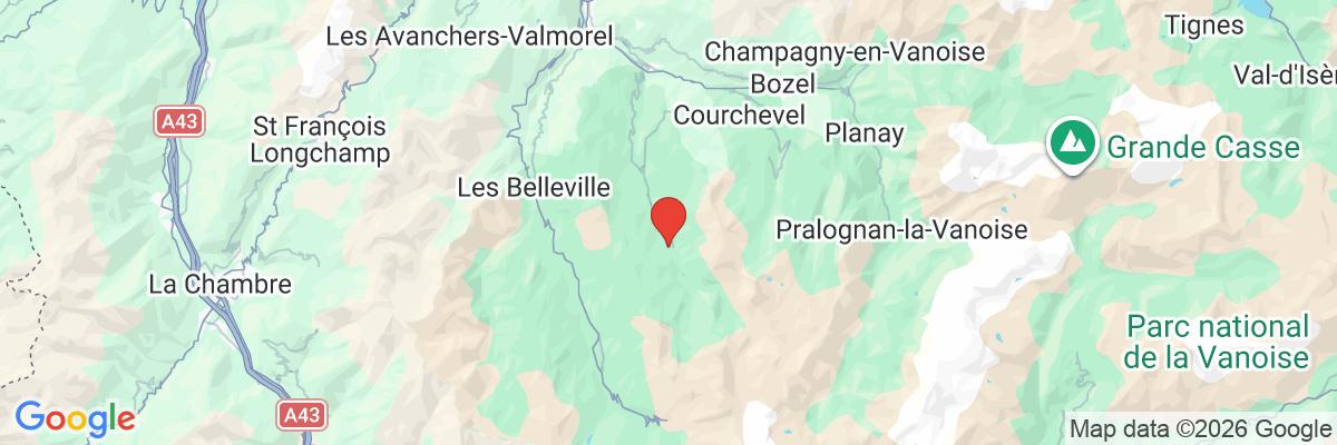 Na mape · Madame Vacances Hotel Le Mottaret