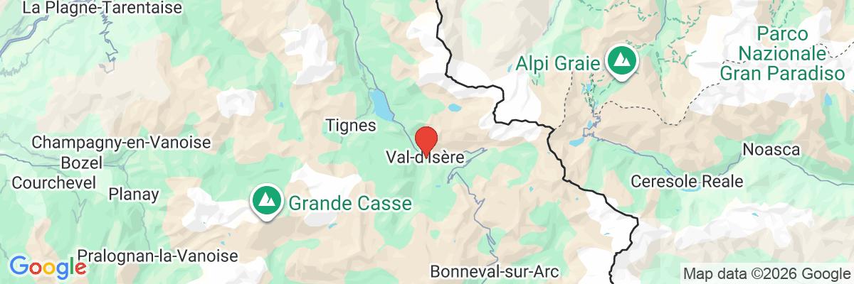 Na mape · Experimental Chalet Val d’Isère