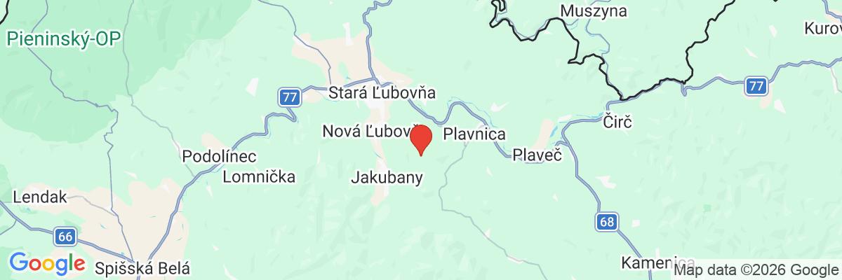 Na mape · Hotel  SOREA ĽUBOVŇA