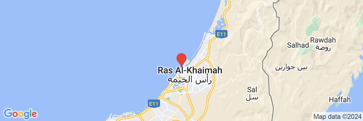 Na mape · Hotel Hilton Ras Al Khaimah Beach Resort