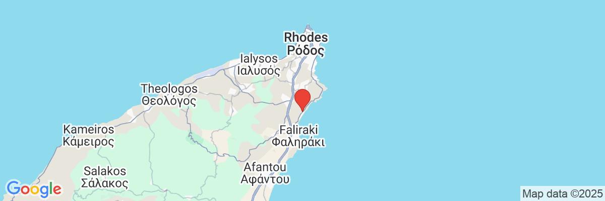 Na mape · Hotel Esperides Beach