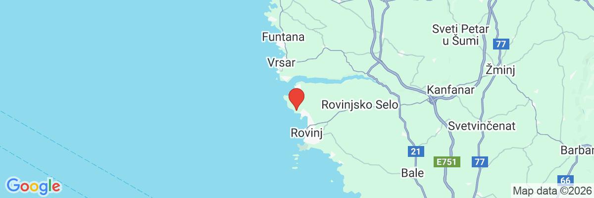 Na mape · Family hotel Amarin