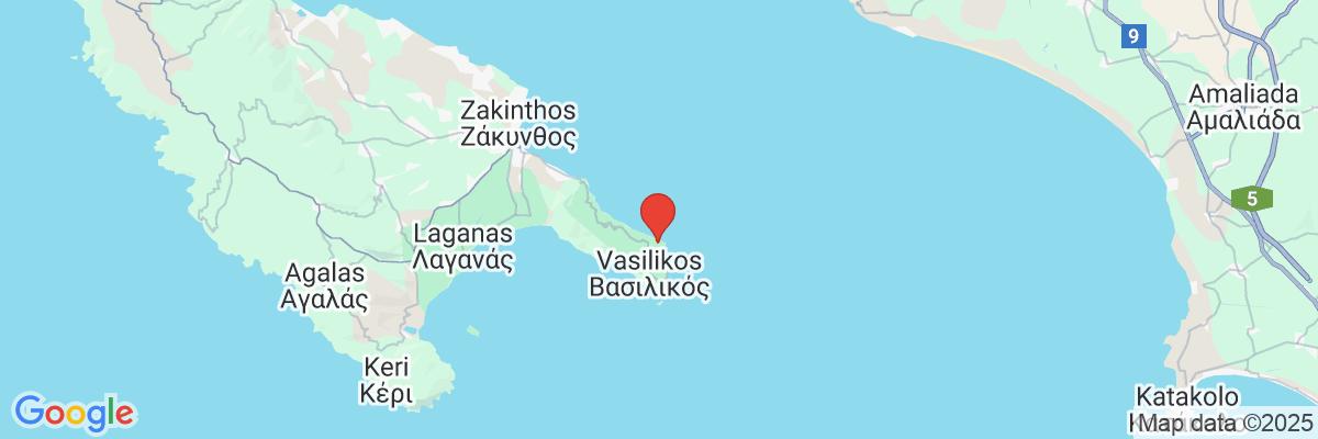 Na mape · Apartmánový dom Christina