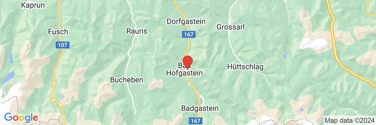 Na mape · Thermenhotels Gastein - Norica