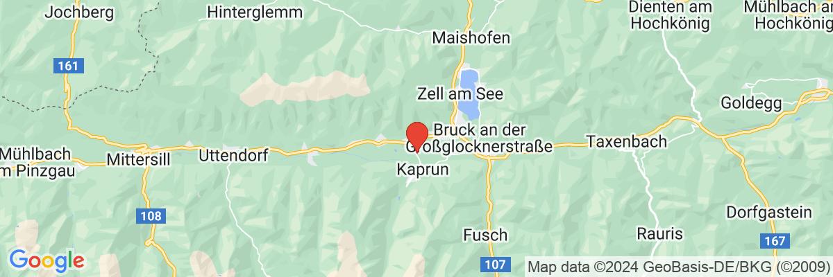 Na mape · TAUERN SPA Zell am See - Kaprun