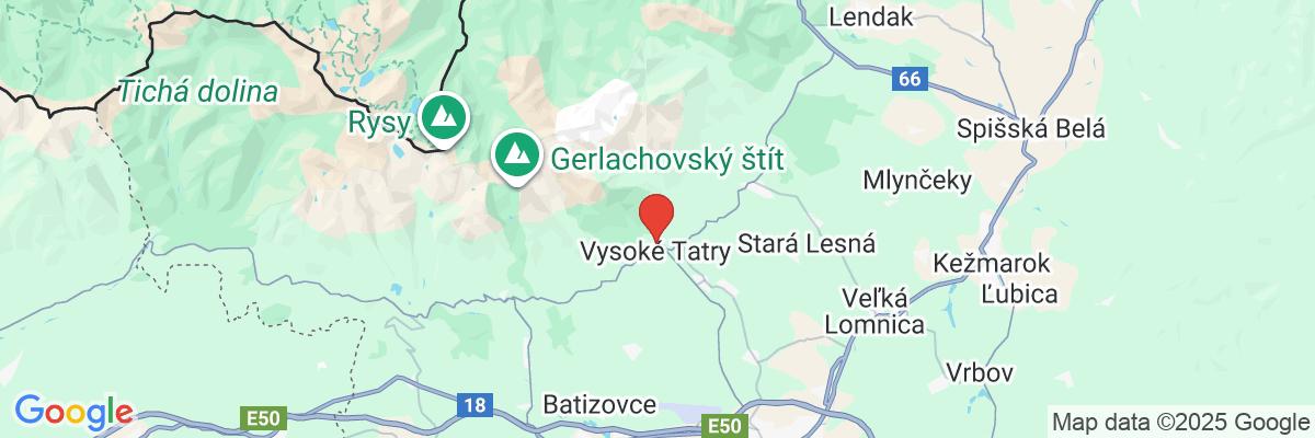 Na mape · Grandhotel Starý Smokovec ****+