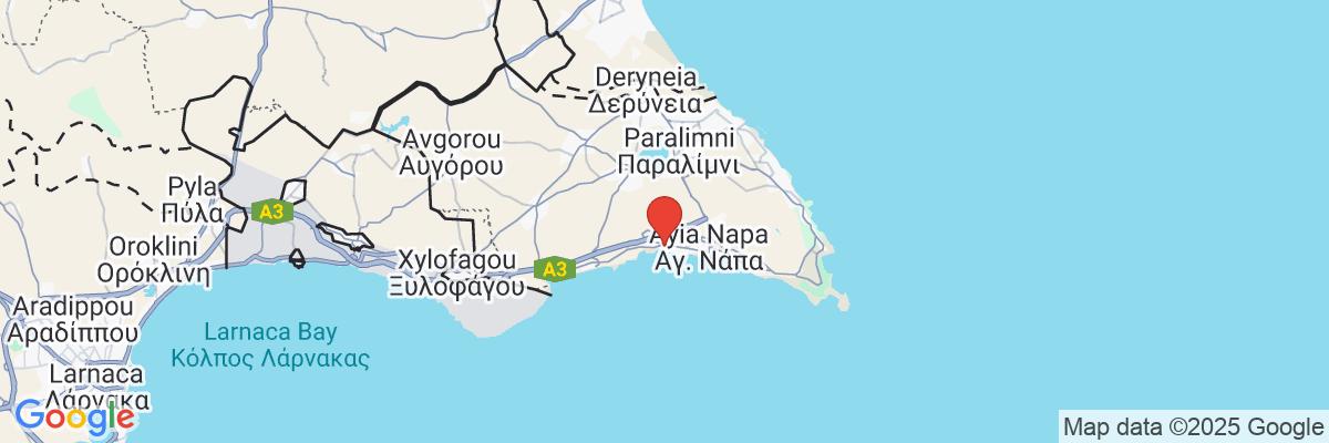 Na mape · Hotel Nissi Beach Resort